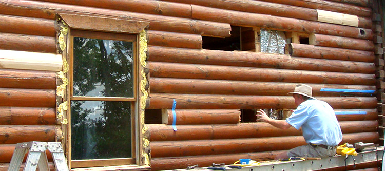 Log Home Repair Whitakers,  North Carolina